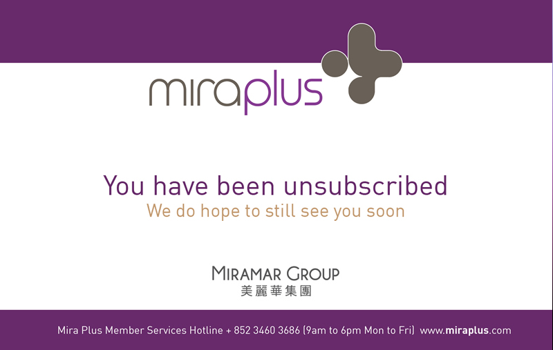 Mira Plus Lifestyle Membership Exclusive to Miramar Group